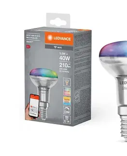 LED osvetlenie LED RGBW Stmievateľná žiarovka SMART+ E14/3,3W/230V 2700-6500K Wi-Fi - Ledvance 4058075609556