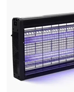 Záhradné lampy BRILAGI - Elektrický lapač hmyzu 2xUV/10W/230V 60 m2 čierna B10503ADCD