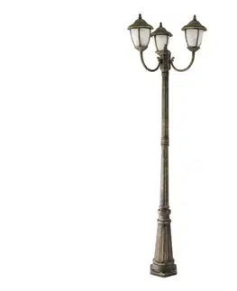 Záhradné lampy Rabalux 8379 -  Vonkajšia lampa MADRID 3xE27/60W/230V