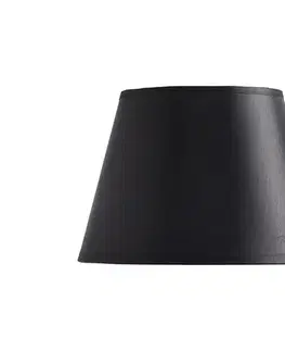 Lampy  Náhradné tienidlo k stolnej lampe PICO E14, priemer 18 cm, čierne 8128