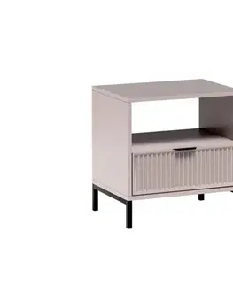 Nočné stolíky GRACE STYLES nočný stolík LS-7 , kašmír