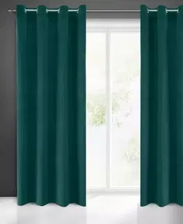 Závesy do spálne Záves MILO 140X250 na priechodkách 367101