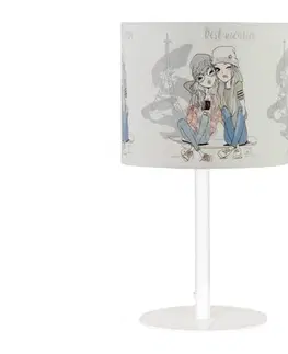 Lampy  Detská stolná lampa GIRLS VIBES 1xE27/60W/230V pr. 18 cm Paris H0986