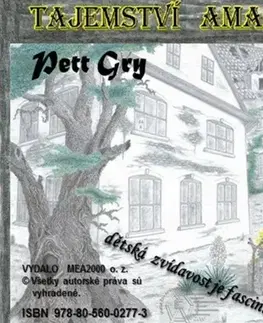 Detektívky, trilery, horory Tajemství Amalu - Pett Gry
