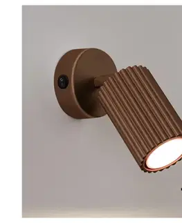 Svietidlá BRILAGI - LED nástenné bodové svietidlo CRESTO 1xGU10/10W/230V hnedé BR.1959
