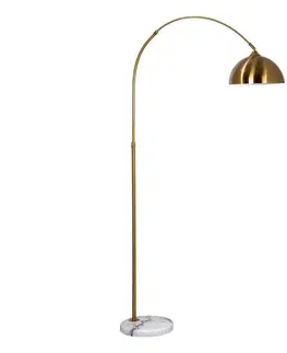 Lampy  Stojacia lampa 1xE27/60W/230V zlatá S-9093 COPPER