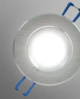 Lampy nad stôl do jedálne Stropné svietidlo LED strieborné okrúhle 3W1 6W 4000K