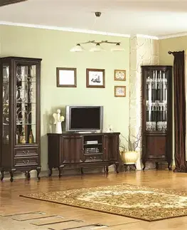 Obývacie steny TARANKO Wersal rustikálna obývacia izba wenge