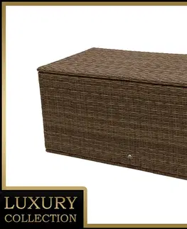 Príslušenstvo DEOKORK Box na podušky 170 x 90 cm BORNEO LUXURY (hnedá)