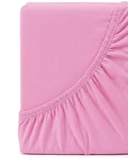 Plachty 4Home jersey prestieradlo Ideál ružová, 200 x 200 cm