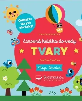 Knižky do vane Tvary: Čarovná knižka do vody - Americo Tiago