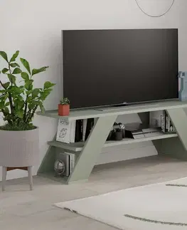 TV stolíky TV stolík Farfalla - Ash Green