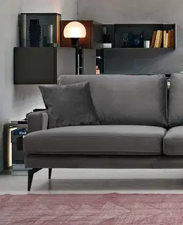 Pohovky a gauče Trojmiestna pohovka Papira 3 Seater - Grey