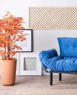 Kreslá Kreslo ušiak Nitta Single - Blue