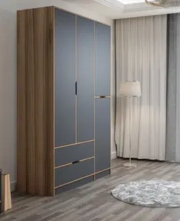 Šatňové skrine Šatníková skriňa Elina - 8163