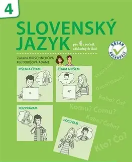 Slovenský jazyk Slovenský jazyk pre 4. ročník základných škôl - Metodická príručka - Zuzana Hirschnerová
