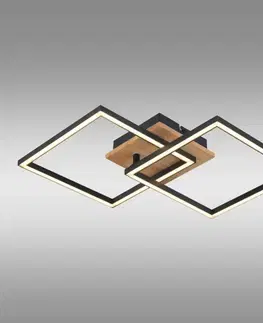 Moderné lampy do obývačky Stropné svietidlo  Alma 2K WOOD AC-AL2KWOL 20W PL2