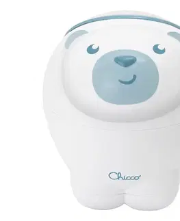 Svietidlá Chicco - Detský projektor 2v1 POLAR BEAR 3xAA modrá 11558.20