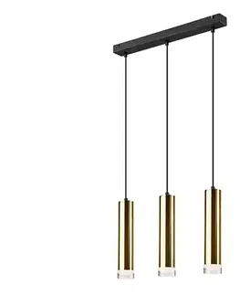 Svietidlá  Luster na lanku DIEGO 3xE27/60W/230V LM-3.124/złoto