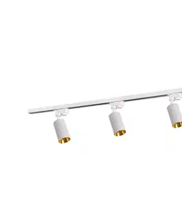Svietidlá  Bodové svietidlo do lištového systému MARIBEL 3xGU10/10W/230V +1 m lištový systém 321664