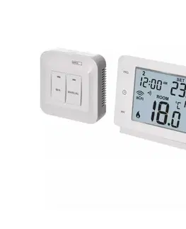 LED osvetlenie  Bezdrôtový digitálny termostat GoSmart 230V/16A Wi-FI Tuya P56211