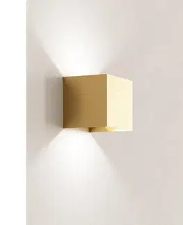 Svietidlá Eglo 901091 - LED Nástenné svietidlo VALMONTONE 2xLED/1,5W/230V 3000K zlatá 901091