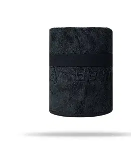 Športové uteráky GymBeam Športový uterák z mikrovlákna Large Black
