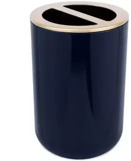 Kúpeľňové doplnky Pohárik Strips TOP granat zlato cst-1815 78