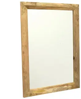 Zrkadlá Zrkadlo Hina 90x120 z mangového dreva