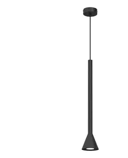 Svietidlá  Luster na lanku MAZZO 1xGU10/8W/230V čierny 4434