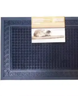 Koberce Rohožka Greek Key Square Black 40x60 cm