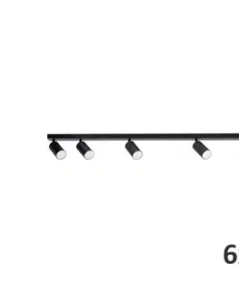 Svietidlá  LED Bodové svietidlo ANGIE 6xGU10/6W/230V čierna MX0118+6xBG0217