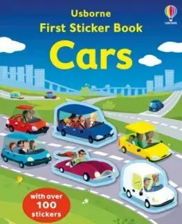 Nalepovačky, vystrihovačky, skladačky First Sticker Book Cars - Simon Tudhope