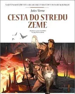 Komiksy Cesta do stredu Zeme (komiks) - Jules Verne,Curd Ridel,Frédéric Garcia,Beáta Panáková