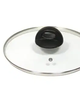 Pokrievky SKVELER Pokrievka sklenená, priemer 28cm, Skveler