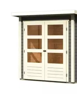 Drevené Drevený záhradný domček STOCKACH 2 Lanitplast