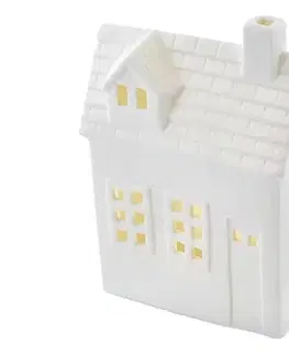 Vianočné dekorácie  LED vianočná dekorácia LED/CR2032 domček DCLW37