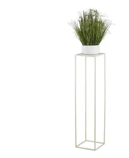 Stojany na kvetiny HowHomely Stojan na kvety 100x24 cm krémová 10-1363/100/krem