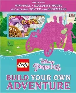 V cudzom jazyku LEGO Disney Princess Build Your Own Adventure - Luke Timothy Johnson,Beth Davies,Julia March