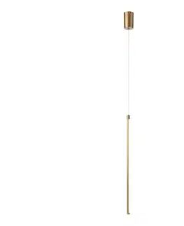 Svietidlá Redo 01-3115 - LED Luster na lanku TABOO LED/9W/230V mosadz 01-3115