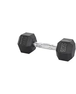 Činky Šesťhranná činka inSPORTline Hexsteel 5 kg