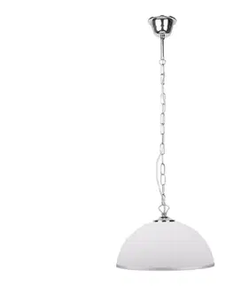 Svietidlá  Luster na reťazi SUGAR 1xE27/60W/230V biela 31-77745