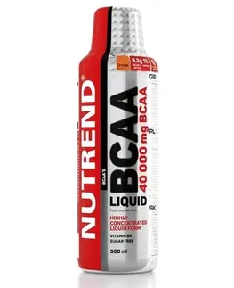 Tekuté (Amino+BCAA) BCAA Liquid - Nutrend 1000 ml. Orange