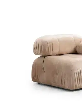 Kreslá Kreslo / Jednomiestna pohovka Bubble 1R - Cream