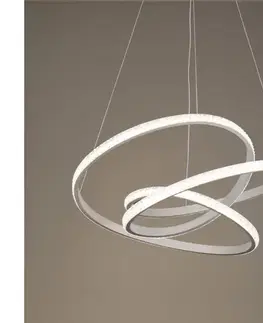Svietidlá  LED stmievateľný luster na lanku LED/90W/230V 3000-6500K pr. 47 cm + DO TA2307/W