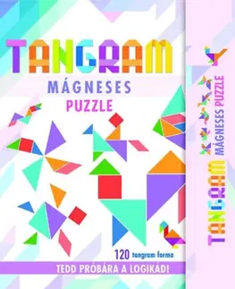 Krížovky, hádanky, hlavolamy Tangram - Mágneses puzzle