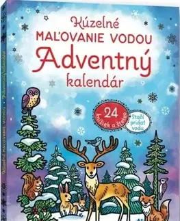 Pre deti a mládež - ostatné Kúzelné maľovanie vodou: Adventný kalendár