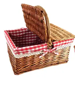 Boxy na skladovanie MAKRO - Košík prútený 39x29x19cm