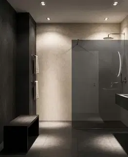 Sprchové dvere REA/S - Sprchová zástena Flexi Grey / Chrome 80 KPL-K99086