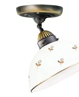 Svietidlá Kolarz 731.10.170 - Prisadený luster NONNA 1xE27/75W/230V, priemer 20 cm, kvetinový, ružové zlato 731.10.170